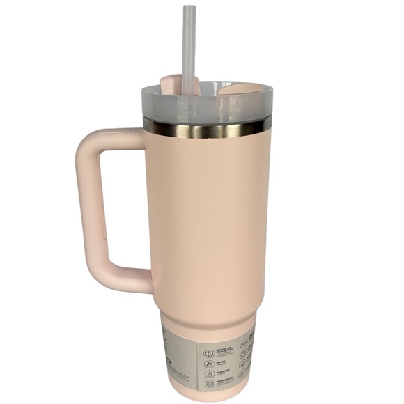 Stanley Quencher H2.0 FlowState 30oz Tumbler Rose Quartz 2.0 NWT - Picture 3 of 8